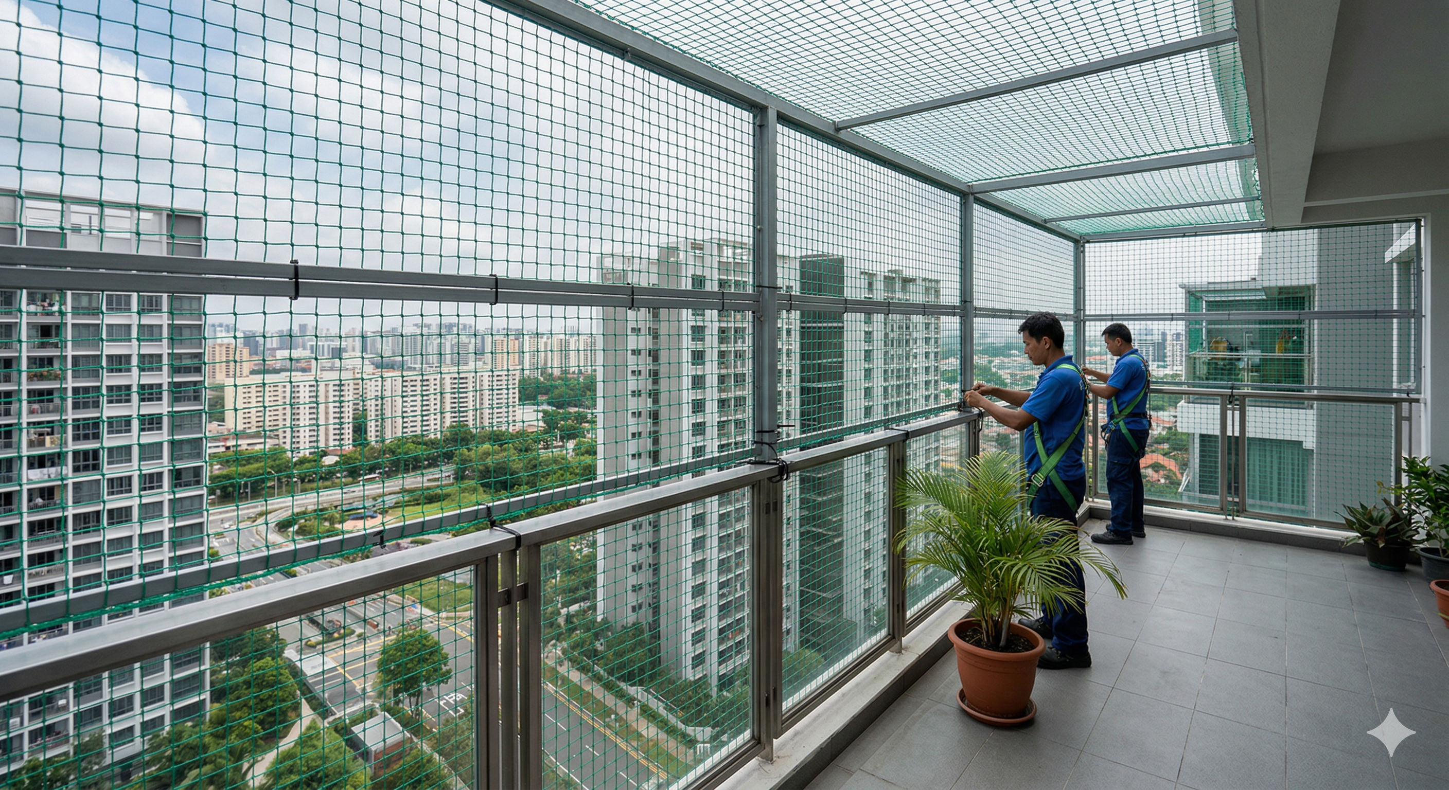 Safety Net Installation